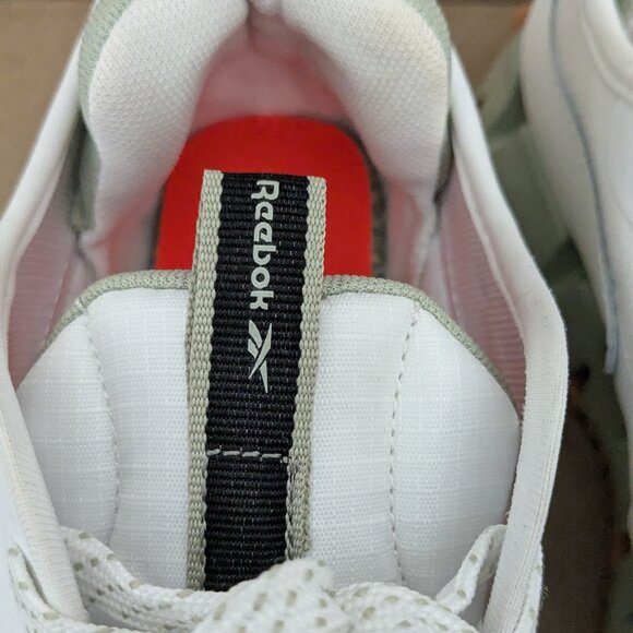 Reebok Zig Dynamica Running Sneakers Women's Athletic Shoes Size 8 White/Green - Picture 9 of 16